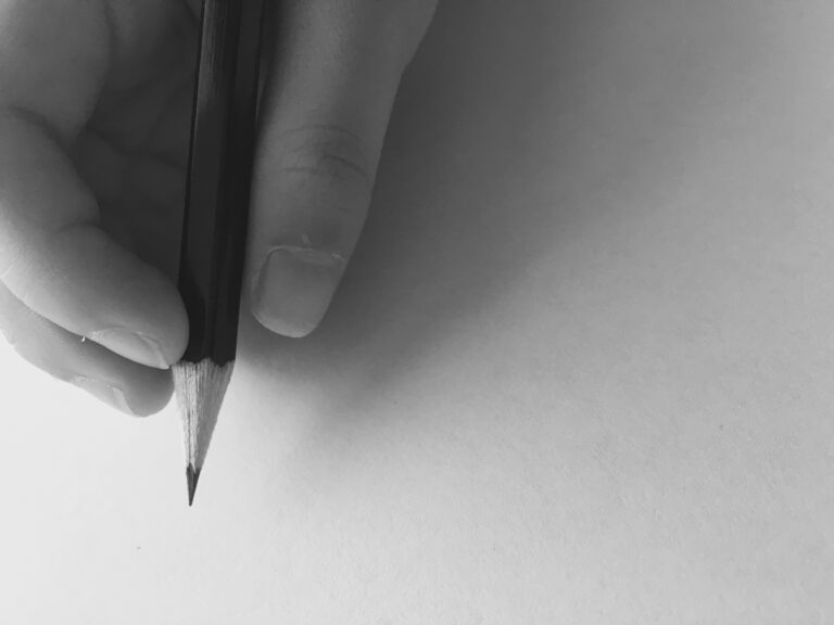 Blank Paper and a Pencil