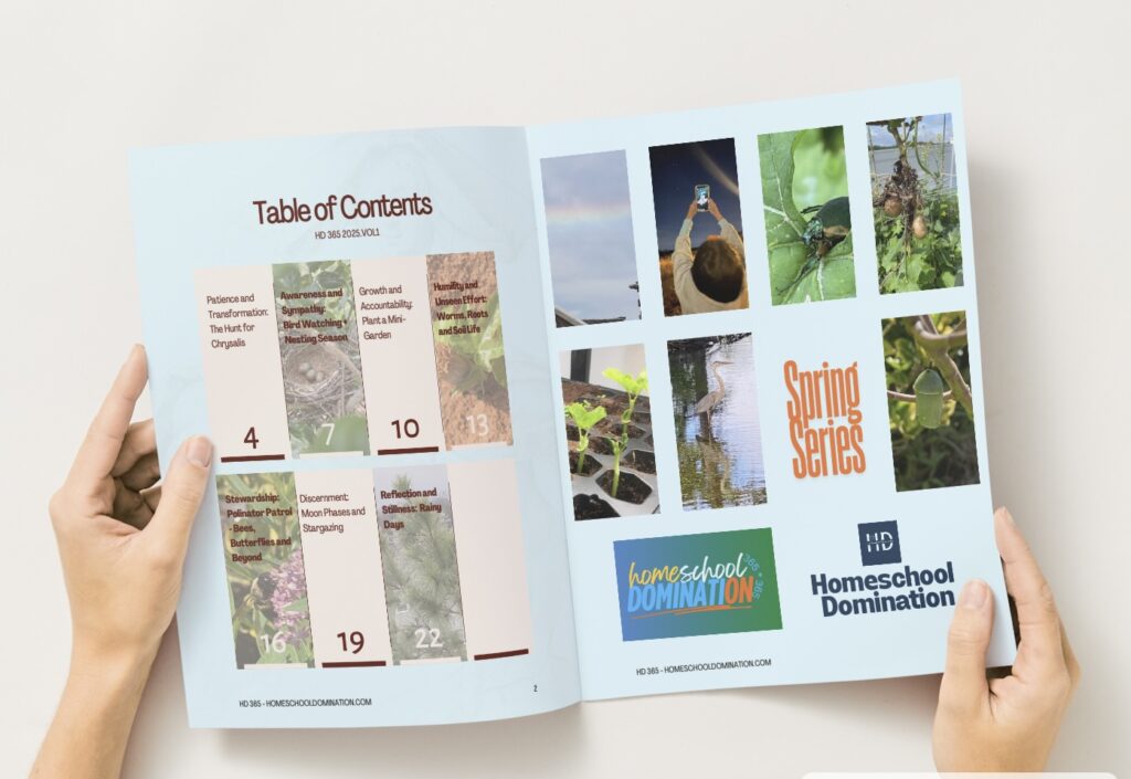 Homeschool Domination Learn 365 Spring Series - Table of Contents